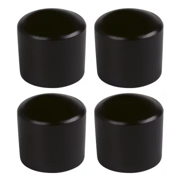 Kupak átmérő 25 mm műanyag fekete 4 db.