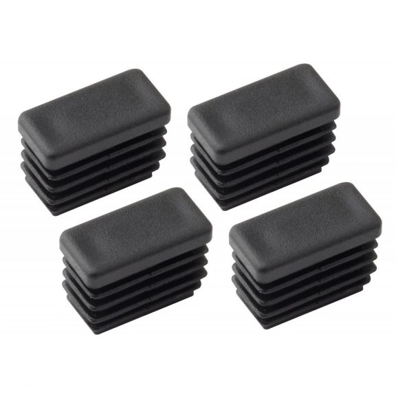 Dugó 20x10mm műanyag fekete 4 db.