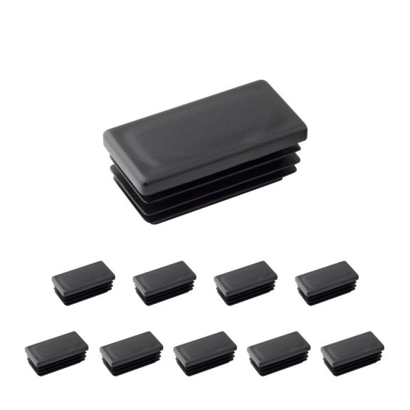 Dugó 50x25mm műanyag fekete