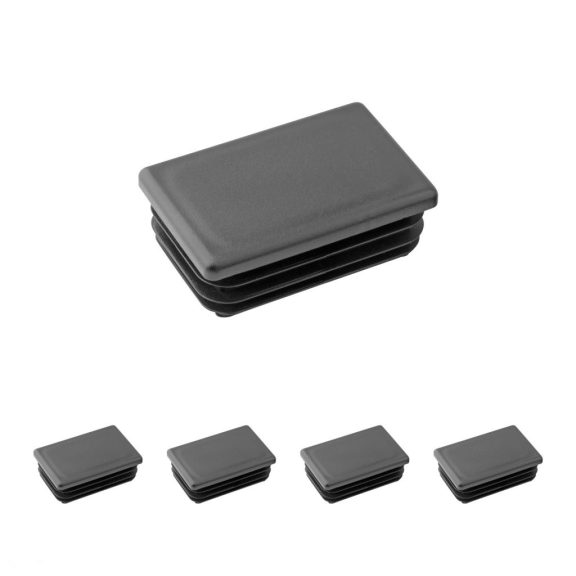 Dugó 60x40mm műanyag fekete