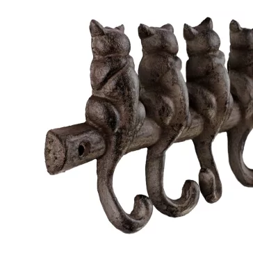 Ruhatartó állvány 305x100mm 7 akasztóval öntöttvas