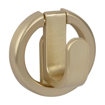   Tollo ruhaakasztó átmérője 55 mm szálcsiszolt sárgaréz