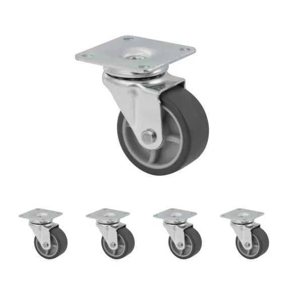 Keménypadlós készülékhez való kerekek forgó átmérő 40 mm teherbírás 35 kg