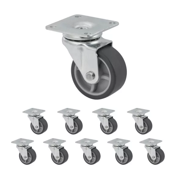 Keménypadlós készülékhez való kerekek forgó átmérő 40 mm teherbírás 35 kg