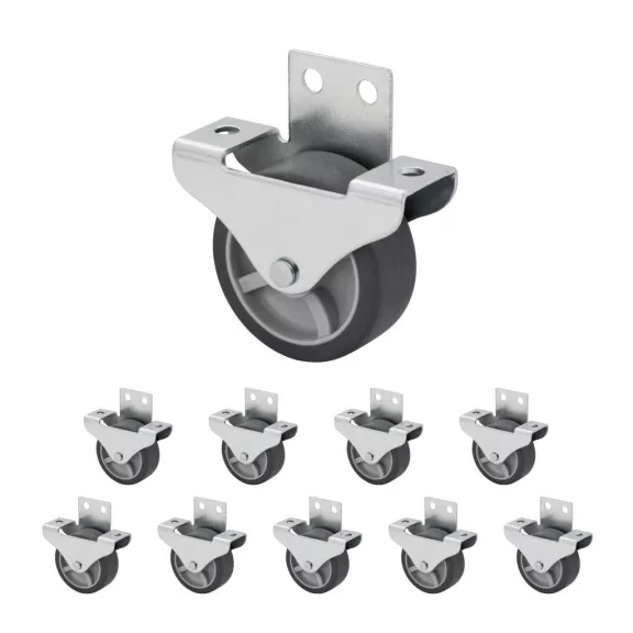 Szekrénygörgő kemény padlóra 50 mm átmérőjű 50 kg teherbírású