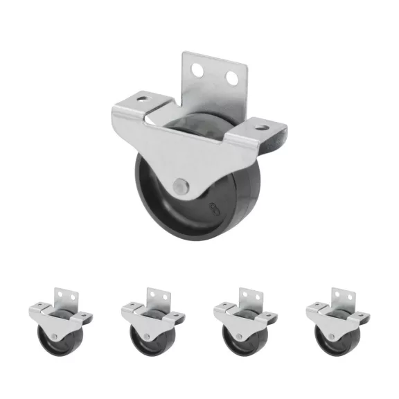 Szekrénygörgő puha padlóra átmérő 50 mm teherbírás 60 kg