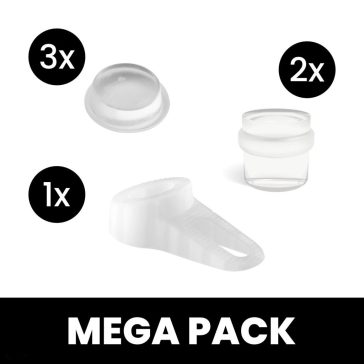   Átlátszó padlóütközők és lengéscsillapítók készlete