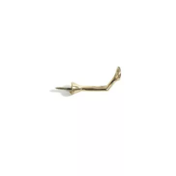 Ablakvédőgomb Csavarral Réz 6 Cm