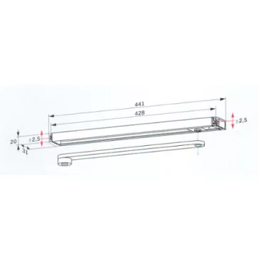 DORMA CSÚSZÓSIN G-N /TS91,TS92,TS93/ E 64010001