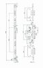 Többpontos Ajtózár 50/85/2030Mm 10Pontos 3Plt 3202B