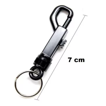 Karabiner 7 Cm Szines Műanyag
