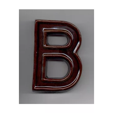 Házszám /Betű/ B. 120Mm Kerámia