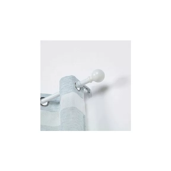 Függönyrúd 1,6-3M Fehér Gömbvégű C080-2-B