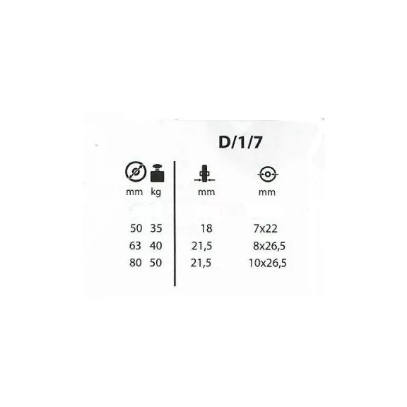 Kerék Gumis 63Mm Forgós Szürke Dp1/7