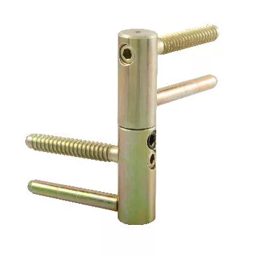   Ajtópánt Becs. 16Mm 4Lábú 3Dim.-V-Sárga Otlav Tip./2040030/