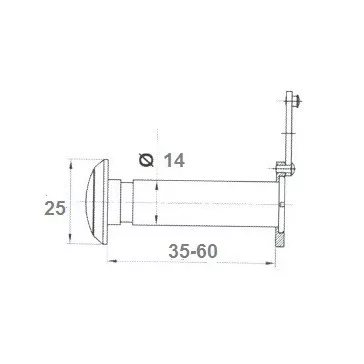 Optikai Kitekintő 14-35-60Mm Króm B204G