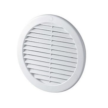 Szellőzőrács Kerek Müa.Fehér Szúnyogháló Mv 100