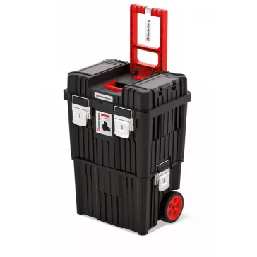   Szerszámosláda Mobil 2 Rész. Fém Zár Khvwm-S411 Heavy 450X360X640Mm