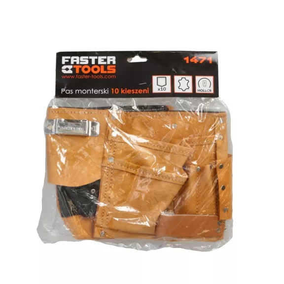 Szegtáska Ács Bőr 10 Zsebes 1471 Faster Tools