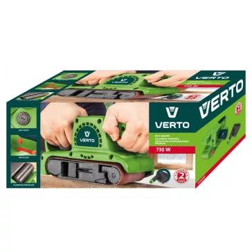 Szalagcsiszoló Gép 730W 75*457Mm 2,8Kg Verto