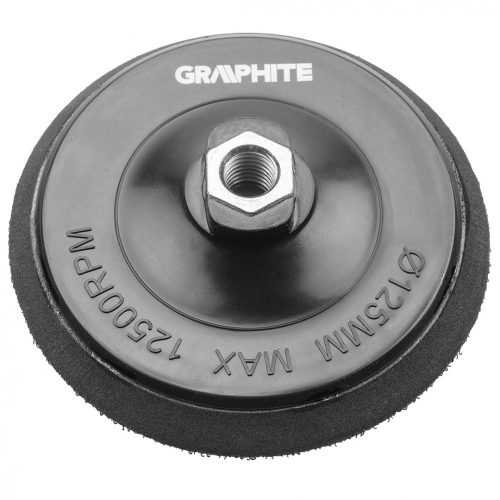 GUMITÁNYÉR 125MM*M14 TÉPŐZ. SAROKCS. GRAPHITE