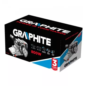 Szalagcsiszoló 800W 75/457Mm 3,1Kg Graphite
