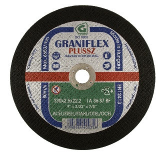 VÁGÓKORONG FÉMRE GRANIFLEX 40035 230*2,5*22