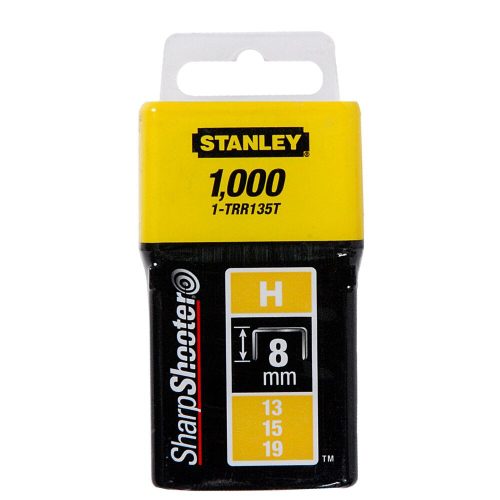 TŰZŐKAPOCS H TIPUS 8MM 1000DB STANLEY* 1-TRR135T