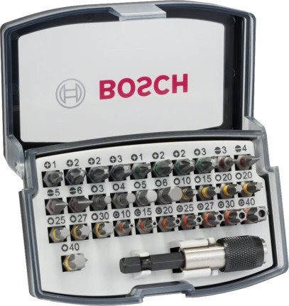 BIT KÉSZLET 32 RÉSZES BOSCH 2607017319