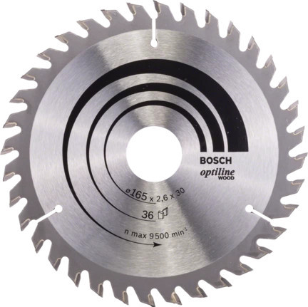 KÖRFŰRÉSZLAP VIDIA165X2,6X30/20MM BOSCH 2608640603