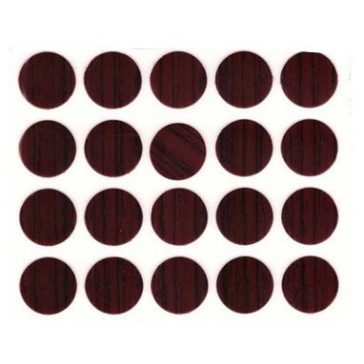 Csavartakaró 13Mm Öntapadó Műa 50Db Mahagoni
