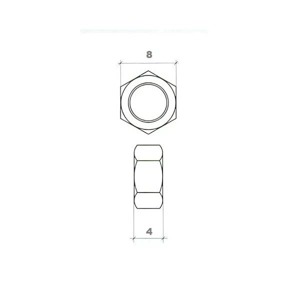 Anya Hatlapú Horganyzott 100Db/Cs M 5