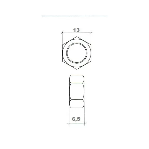 Anya Hatlapú Horganyzott 100Db/Cs M 8