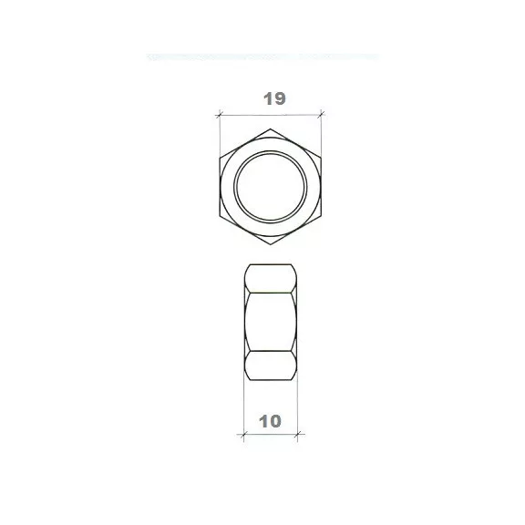 Anya Hatlapú Horganyzott 100Db/Cs M 12