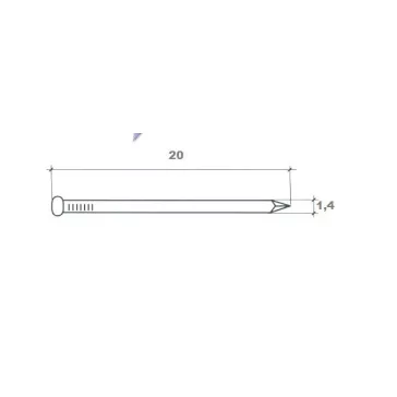Bognarszeg 5Kg/Csom. 14*20 Mm