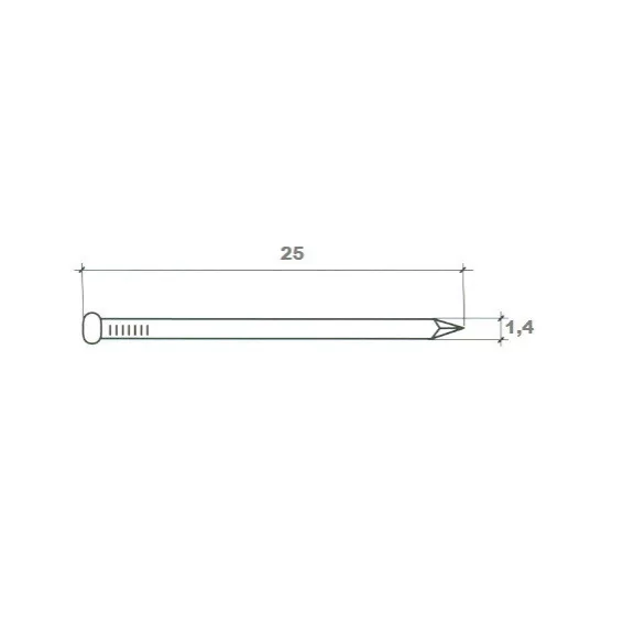 Bognarszeg 5Kg/Csom. 14*25 Mm