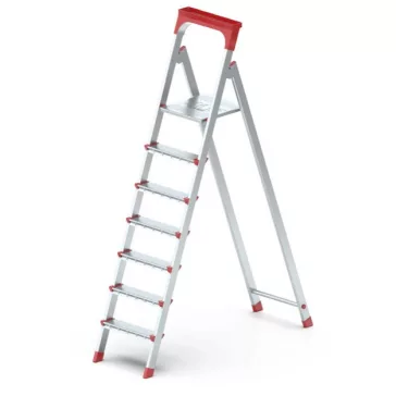 Háztartási Létra 3+1 Lépcsős Acél Casaline