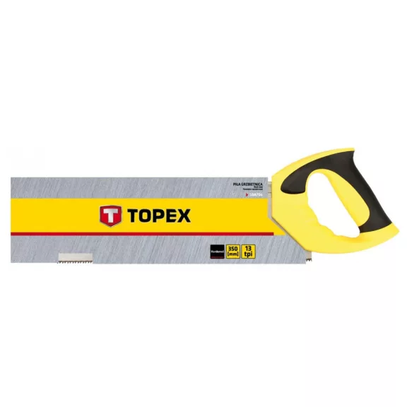 Illesztőfűrész 350Mm 13Tpi Műa.Nyéllel Topex