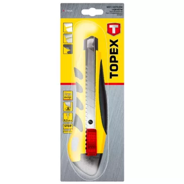 Pvc Kés Fémbetétes 18Mm Tördelhető Topex
