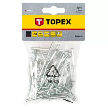 Popszegecs 4.8*12Mm 50Db Topex